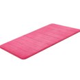 thumbnail image 3 of Kearding Alfombrillas de terciopelo Coral antideslizante para sala de estar, alfombrilla para suelo interior, alfombrilla antideslizante para felpudo Decoración del hogar Rosa roja Kearding HA0561-01, 3 of 6