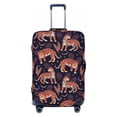 thumbnail image 2 of Goofa Leopard Print Pattern Luggage Covers For Suitcase,Suitcase Cover Protector Fit 18-32 Inch Luggage-Medium, 2 of 9