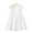 White, variant on Esaierr Little Girls Sleeveless Dress for 2-6 Years Solid Colour Casual Summer Sundress Girls Cotton Linen Jumper Skirt for Kids Toddler