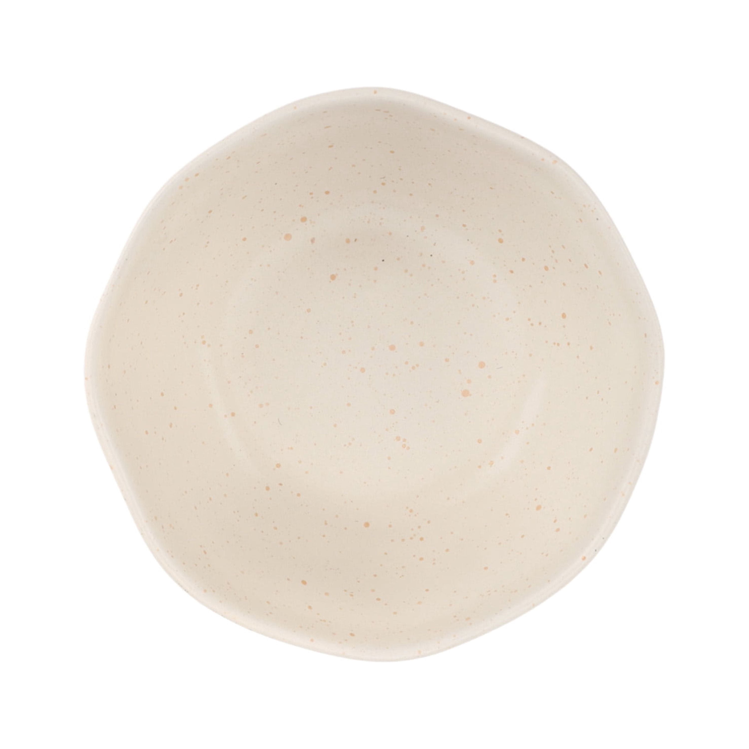 Just Feed Me by Jessie James Decker 12-Piece Ceramic Dinnerware Set, Terracotta Rose Speckle and Cream