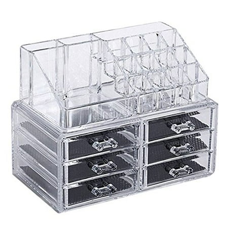 Clear Makeup Organizer Acrylic Drawers Saubhaya Makeup