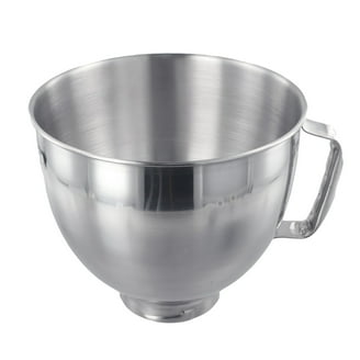 KitchenAid Frosted Glass Bowl, 5-Quart, Measurement Markings