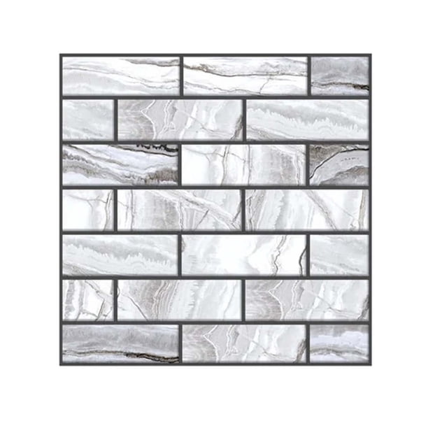 Decoración de la Pared Del Baño Simulada Pegatina de la Pared Cocina Autoadhesiva Y Decoración Del Baño