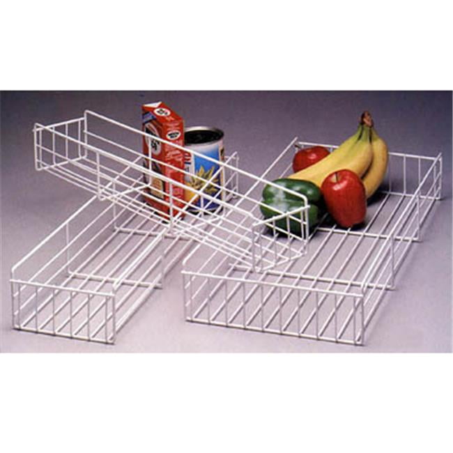 FEBP 12WH KV Pantry Rollout Unit Baskets 12 inch, White