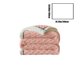 thumbnail image 5 of Sofá Cama Sofá Manta de Lana de Flanela Extra Gruesa, 79x59In Rosa Doble Capa Mantas Cálidas Súper Suaves para el Invierno para la Cubierta de la Siesta de la Oficina, 5 of 6