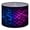 Color 2, variant on Linen Drum Lamp Shades Futuristic Blue Technology Geometric 13" x 13" x 10" Lampshade for Table Lamps Floor Lamps Lamp Shade Replacement Easy Assembly Required