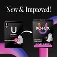thumbnail image 2 of Almohadillas sanitarias Kotex, ultrafinas, de absorción regular, 60 unidades, 2 of 7