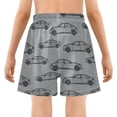thumbnail image 5 of joogoo Car Vintage Gray Boys Swim Trunks Beach Swimsuit Shorts Boxer 7Y, 5 of 8