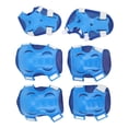 thumbnail image 3 of Knee Elbow Guard Protector 6Pcs / Set Roller Skating Protective Gear Adjustable Knee Elbow Palm Guards For 6-18 Years Old, 3 of 8