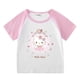 thumbnail image 2 of Hello Kitty algodón cuello redondo nueva camiseta de manga corta de verano para niños niñas niño camiseta raglán camisa de fondo bebé lindo dibujos animados Top, 2 of 5