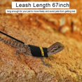 thumbnail image 7 of Bearded Dragon Harness Leash - Premium Soft Reptile Lead for Safe Walking & Training | Adjustable, Secure & Comfortable, 7 of 7