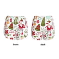 thumbnail image 5 of Haiem Snowflakes Santa Claus Women's 2 in 1 Running Shorts - Lightweight Athletic Workout Gym Yoga Breathable Sports Shorts Liner with Phone Pockets-XX-Large, 5 of 9