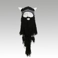 thumbnail image 1 of Creative Personalized Party Hat Beard Pointed Funny Hat Wonderful Autumn and Winter Halloween Props, 1 of 5