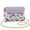 Butterfly Floral, variant on Pzuqiu Leopard Print Women's Crossbody Handbags Exquisite Compact Women Leather Crossbody Bag with Chain Fashion Practical for Teen Girls-Women for Daily Use