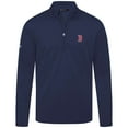 thumbnail image 2 of Men's Levelwear Navy Boston Red Sox Heron Insignia 2.0 Quarter-Zip Jacket, 2 of 3