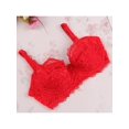 thumbnail image 4 of Womens Double Support Cotton Wire-Free Bra Soft Smoothing Wirefree Bra Comfort Strap Wirefree Bra, 4 of 5