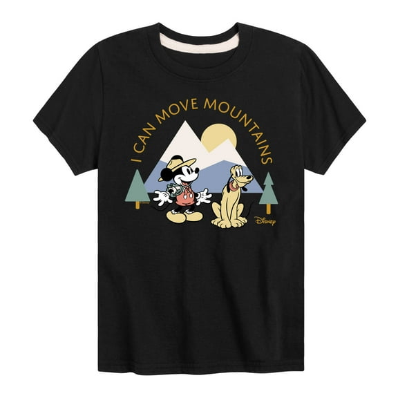 Disney - I Can Move Mountains - Toddler & Youth Short Sleeve Graphic T-Shirt