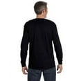 thumbnail image 2 of The Gildan Adult 53 oz Long Sleeve T-Shirt - BLACK - L, 2 of 2