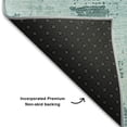 thumbnail image 5 of Addison Rugs Mayfield Premium Machine Washable Transitional Abstract Seafoam Rectangle Rug, 5' x 7'6", 5 of 6