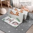 thumbnail image 4 of 79x71 Extra Large Baby Play Mat for Floor, Foldable Foam Playmat for Babies 0-12 Months & Kids, Non-Toxic Waterproof Baby Mat for Floor, Thick Playpen Mat for Tummy Time Crawling, 4 of 9
