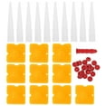 thumbnail image 1 of CATIEBYE 40Piece Set Caulking Tip Applicators Assorted Color Plastic Glue Drying Prevention for Professionals, 1 of 6