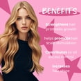 thumbnail image 5 of Onion Rosemary and Biotin Shampoo and Conditioner Set for Strengthening, Moisturizing & Encouraging Longer, Healthier Hair, Hair Loss and Thinning Hair, Paraben-Free, Growth Shampoo and Treatment Set, 5 of 10