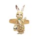 thumbnail image 2 of Servilleteros de Pascua BLESIY con diseño de conejo para mesa de comedor Estilo C, 2 of 8