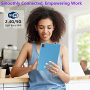 10 inch Android 14 Tablet, 2024 Newest 2 in 1 Tablet with Keyboard/ Mouse/ Case, 8GB RAM+64GB ROM+1TB Expandable Computer Tablets, 1280*800 IPS Screen, 2+8MP Dual Camera, 2.4G/5G Wifi 6 BT 5.0 Tablet