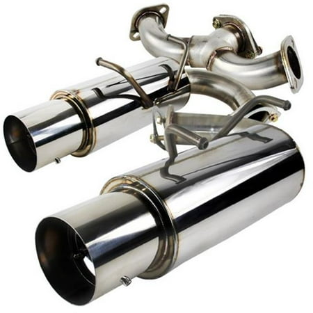 Miata Performance Exhaust - Spec-D Tuning MFCAT2-MIA06 Catback Exhaust System for 06 to 08 Mazda Miata, 15 x 16 x 23 in.