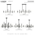 thumbnail image 2 of Livex Lighting - Denmark - 8 Light Chandelier in Mid Century Modern Style - 28, 2 of 14