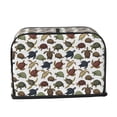 thumbnail image 2 of Lsque Various Turtle Print 2 Slice Toaster Cover , Kitchen Appliance Dustproof Protector , Toaster Protector Dustproof Kitchen Appliance Cover, 2 of 7