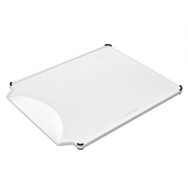 Farberware 11x14 in Poly Chop and Slide Cutting Board - Walmart.com ...