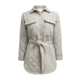 thumbnail image 5 of Vedolay Warm Winter Coats for Women Solid Long Sleeve Open Front Long Cardigan Coat 2023 Grey,M, 5 of 5