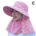thumbnail image 3 of QHUDLV Sun Protection Hat,Removable Neck Flap,Outdoor Garden Wide Brim Hat, 3 of 4