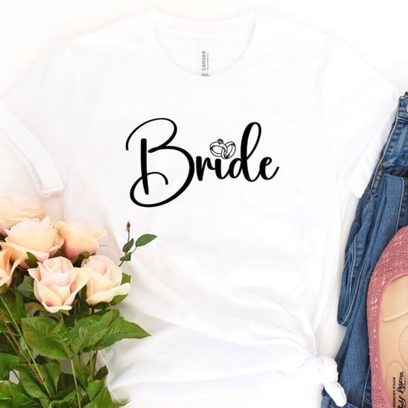 Bride Shirt, Bride to Be, Bachelorette Party Shirt, Bridal Shower Gift, Brideaid Shirt, Wedding Gift, Honeymoon Shirt, Engagement Gift Her