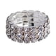 thumbnail image 3 of Anillos de Cristal de 12 Piezas Yinane Acero Inoxidable Blanco, 3 of 8