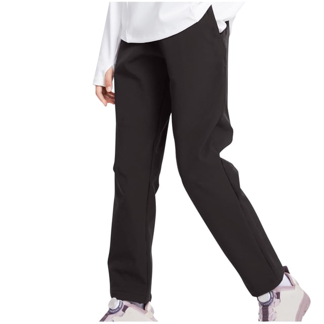 Odeerbi 2-15 Años Niños Niñas Workout Athletic Deportes Pantalones Color Sólido Algodón Pantalones Casual Flojo Pierna Recta