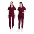 thumbnail image 5 of Medical Nursing Uniforms Set Doctor Work Surgical Uniforms Shirt and Pant Set Unisex, 5 of 10