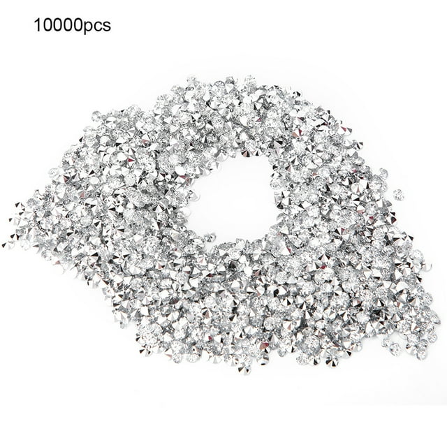 Herramienta de decoración accesorios de decoración ornamento tela de diamante diamante Diamante con placa de plata Decoración puntiaguda inferior Diamante para usos adhesivos ANGGREK Otros