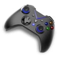 thumbnail image 3 of Controlador de juego inalámbrico Gamepad para Xbox One PC Windows 10/8/7 (negro azul), 3 of 8