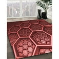 thumbnail image 2 of Ahgly Company Indoor Rectangle Patterned Grapefruit Red Area Rugs, 8' x 12', 2 of 6
