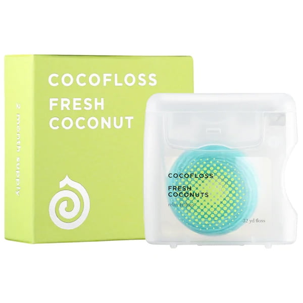 Cocofloss Fresh Coconuts DentistDesigned Vegan and CrueltyFree 32 Yards
