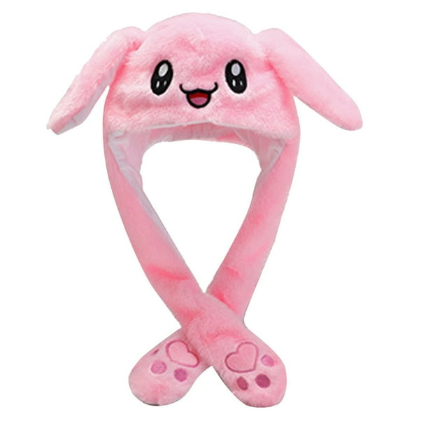 Gorro De Conejo Bts Kpop Rosa Con Orejas En Movimiento BTS CONEJO ...