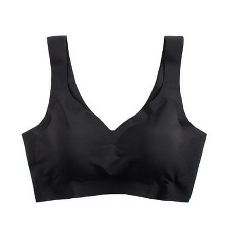 Women s Seamless Bra With Removable Chest Pad Thin Breathable Underwear Comfort Lifting Bralette New