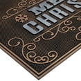 thumbnail image 5 of Northlight Copper and Silver Tree and Reindeer "Merry Christmas" Doormat 18" x 30", 5 of 6