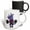 Multicolor, variant on 3drose, Funny Cute Strong Rhino Bodybuilder Lifting Weights Cartoon, 11oz Mug