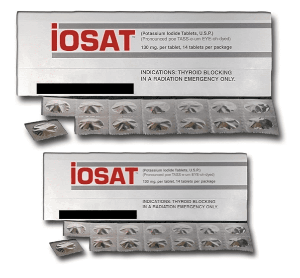 Potassium Iodide (IOSAT) (10 Units Included)