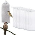 thumbnail image 2 of NANDIYNZHI Clearance! Hummingbird Feeder 10 Pcs Sock Bird Feeder Sturdy Thistle Seed Feeder Bag Hanging Mesh Feeding Bag With Drawstring Feeding Bag For Garden Outdoor， Bird Feeders For Outdoors, 2 of 9