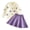 Purple, variant on Staki Girls Cardigan Skirt Sets Toddler Knit Sweater and Skirt 2 Piece Winter Fall Outfit 1-6Y(Purple,1-2 Years)