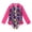 Pink, variant on YunPes Girls and Toddlers Long Sleeve Swimsuit Sun Protection One Piece Rash Guard Bathing Suit Zipper Cute Floral Leopard Print